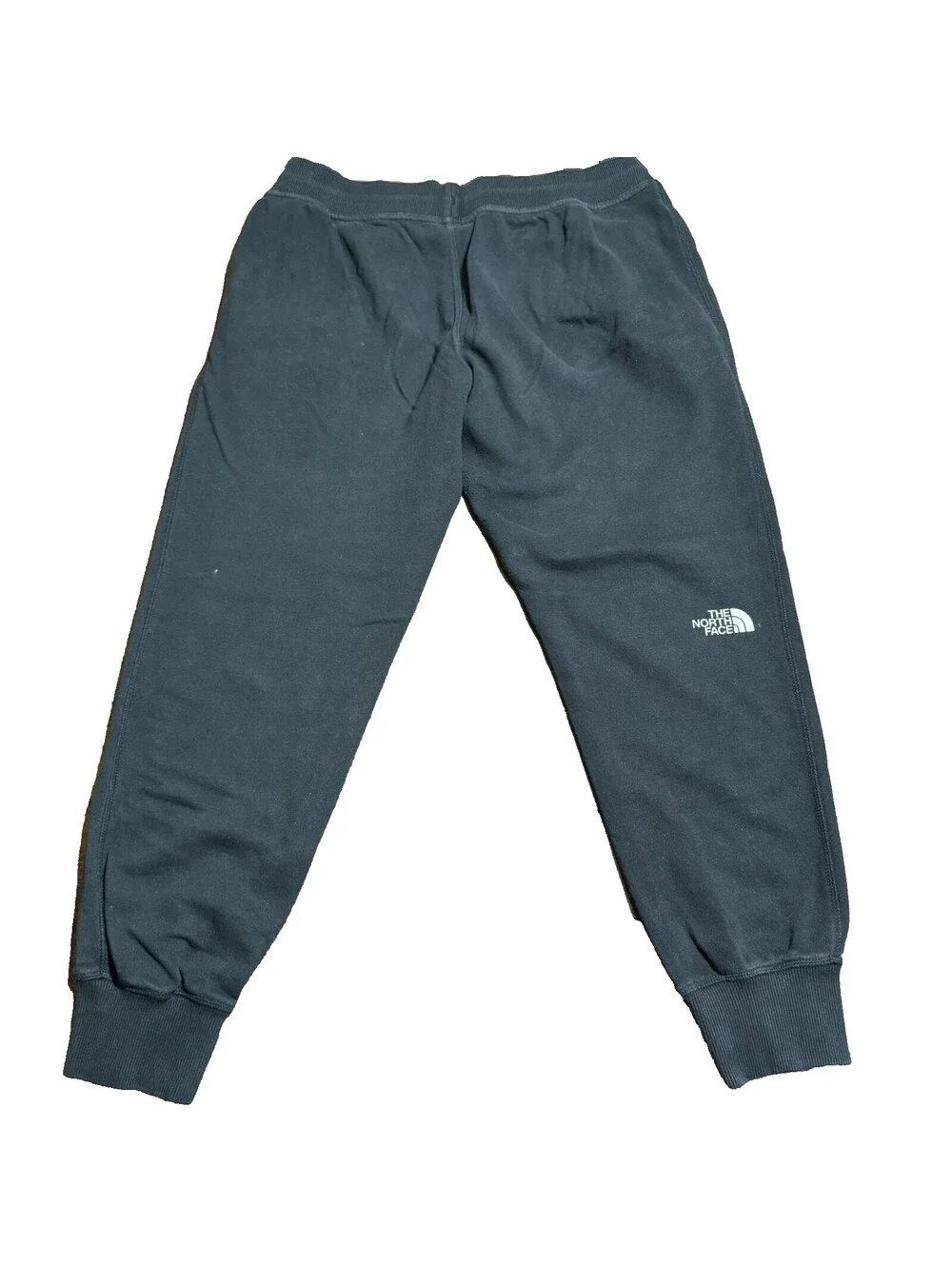 The North Face Joggers Mens Large Black Double Graphic Cotton Joggers Tapered